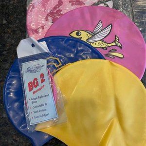 Swim Caps and Goggle Strap